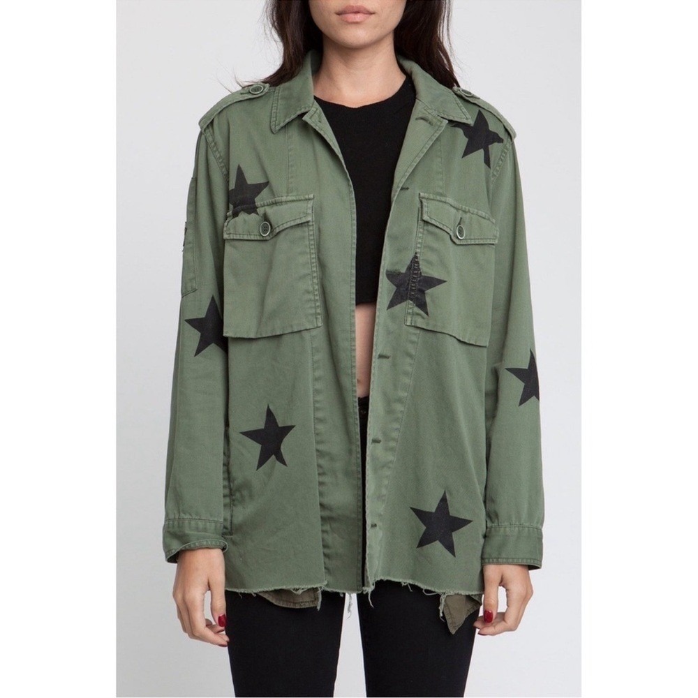 Pistola Camilo Military Star Jacket in Royal Honor Size Small